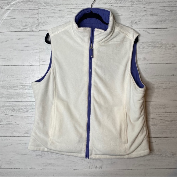 Free country reversible quilted thin puffer vest - Picture 4 of 7